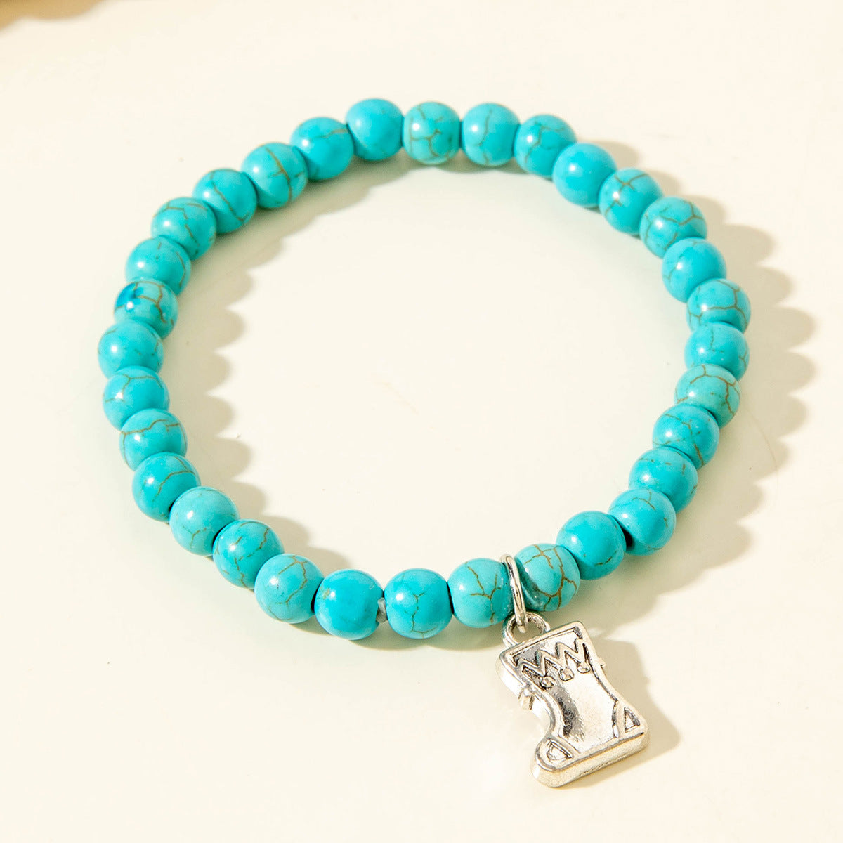 Wholesale Bohemian turquoise bracelet cross starfish turtle bracelet